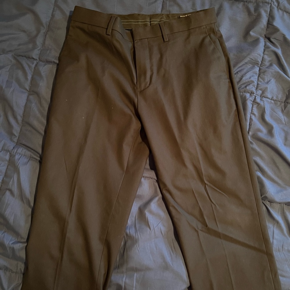 Banana republic black dress pants. 30x30 slim fit